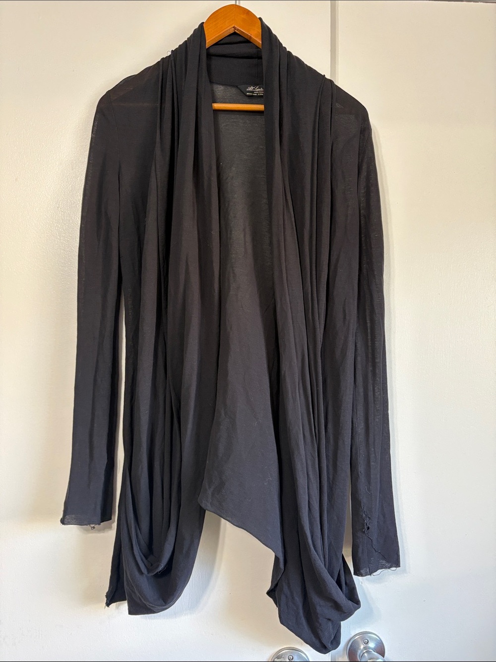 AllSaints Spitalfields Draped Dylan Cardigan Rare